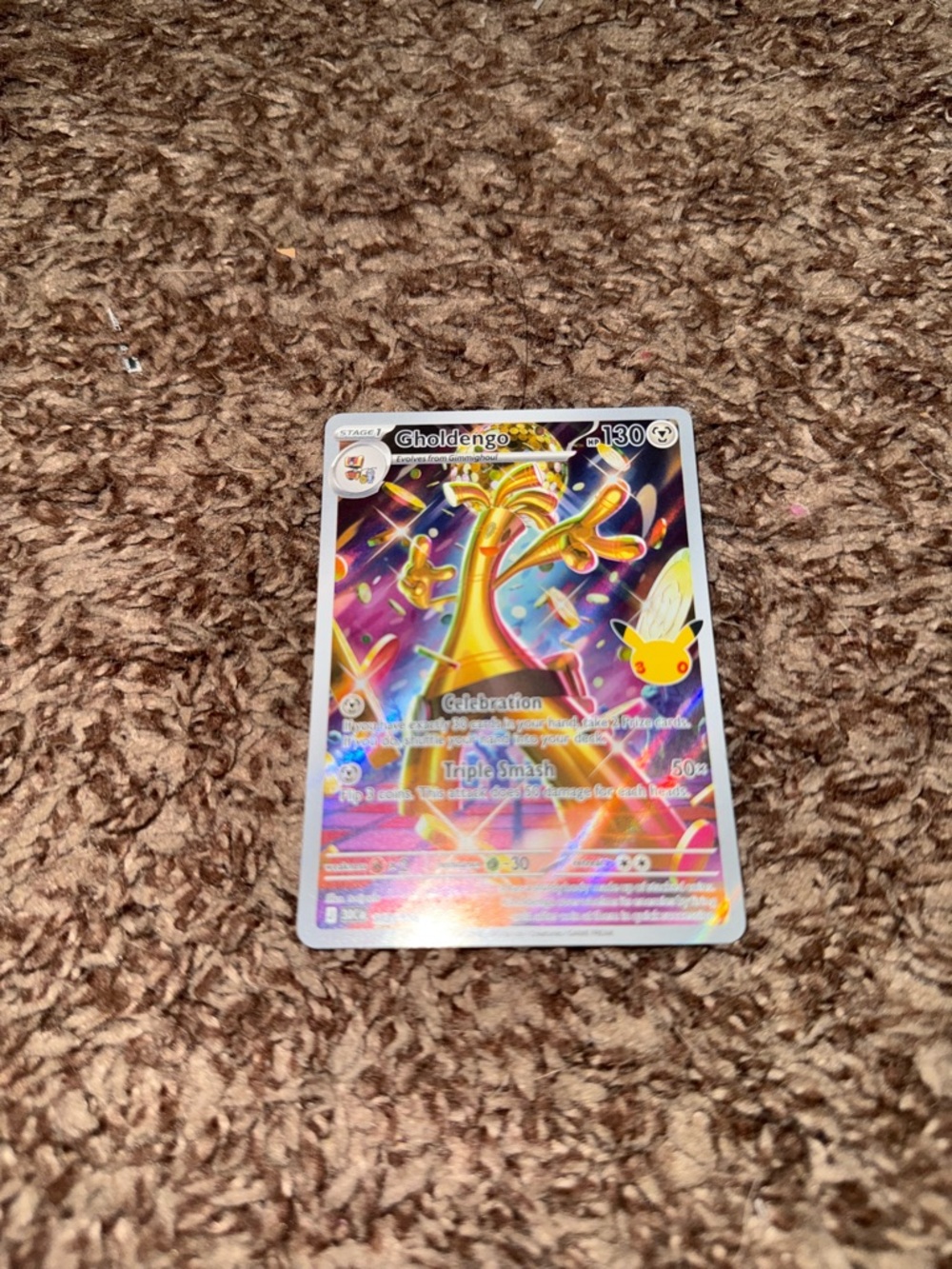 Pokémon TCG Gholdengo - 142/128 - ME: 30th Celebration